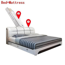 Load image into Gallery viewer, Kids Meble Modern Bedroom Home Furniture Bett Meuble Maison Mobilya Yatak Letto Leather Moderna Cama Mueble De Dormitorio Bed