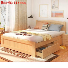 Load image into Gallery viewer, Dormitorio Matrimonio Room Tempat Tidur Tingkat Single Mobili Meble Letto Matrimoniale Moderna bedroom Furniture Mueble Cama Bed