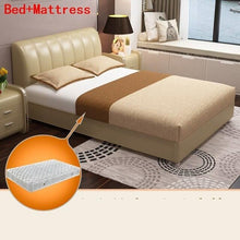Load image into Gallery viewer, Mobili Lit Enfant Recamaras Meble Bett Room Quarto Home Kids Leather Moderna Mueble De Dormitorio Cama bedroom Furniture Bed