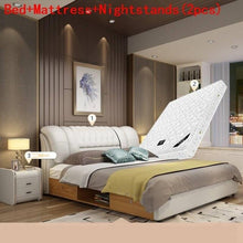 Load image into Gallery viewer, Home Kids Ranza Letto Set Tempat Tidur Tingkat Mobilya Literas Leather Cama Moderna bedroom Furniture Mueble De Dormitorio Bed