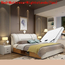 Load image into Gallery viewer, Home Kids Ranza Letto Set Tempat Tidur Tingkat Mobilya Literas Leather Cama Moderna bedroom Furniture Mueble De Dormitorio Bed