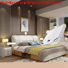 Load image into Gallery viewer, Home Kids Ranza Letto Set Tempat Tidur Tingkat Mobilya Literas Leather Cama Moderna bedroom Furniture Mueble De Dormitorio Bed