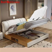 Load image into Gallery viewer, Home Kids Ranza Letto Set Tempat Tidur Tingkat Mobilya Literas Leather Cama Moderna bedroom Furniture Mueble De Dormitorio Bed