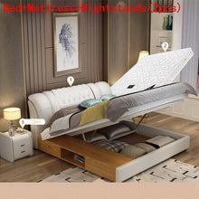 Load image into Gallery viewer, Home Kids Ranza Letto Set Tempat Tidur Tingkat Mobilya Literas Leather Cama Moderna bedroom Furniture Mueble De Dormitorio Bed