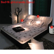 Load image into Gallery viewer, Totoro Set Kids Mobili Per La Casa Literas Modern Bett Single Home Leather Cama Moderna bedroom Furniture Mueble Bed