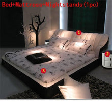 Load image into Gallery viewer, Totoro Set Kids Mobili Per La Casa Literas Modern Bett Single Home Leather Cama Moderna bedroom Furniture Mueble Bed