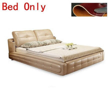 Load image into Gallery viewer, A Castello Room Odasi Mobilya Modern Yatak Ranza Lit Enfant Bett Home Leather bedroom Furniture Cama Mueble De Dormitorio Bed