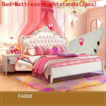 Load image into Gallery viewer, A Castello Room Odasi Mobilya Modern Yatak Ranza Lit Enfant Bett Home Leather bedroom Furniture Cama Mueble De Dormitorio Bed