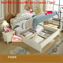 Load image into Gallery viewer, A Castello Room Odasi Mobilya Modern Yatak Ranza Lit Enfant Bett Home Leather bedroom Furniture Cama Mueble De Dormitorio Bed