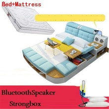 Load image into Gallery viewer, Home Room Meble Matrimonio bedroom Furniture Bed