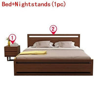 Load image into Gallery viewer, Odasi Mobilya Frame Moderna Cama Mueble De Dormitorio Bed