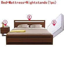 Load image into Gallery viewer, Odasi Mobilya Frame Moderna Cama Mueble De Dormitorio Bed