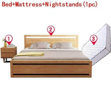 Load image into Gallery viewer, Odasi Mobilya Frame Moderna Cama Mueble De Dormitorio Bed