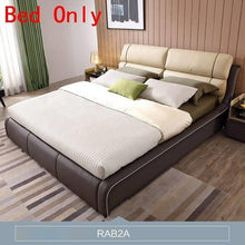 Load image into Gallery viewer, Modern Single Home Matrimonio Yatak Odasi Mobilya Infantil Room Meble Leather Cama