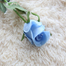 Load image into Gallery viewer, 1PC rose artificial flower real touch PU artificiales para decora bouquet rose for family wedding decoration flower