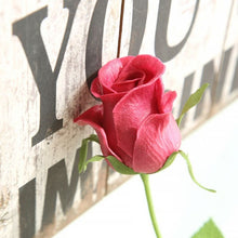 Load image into Gallery viewer, 1PC rose artificial flower real touch PU artificiales para decora bouquet rose for family wedding decoration flower